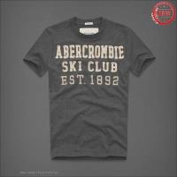 heren abercrombie korte tees ski club est 1892 grijs Style Betaalbare r0lut840